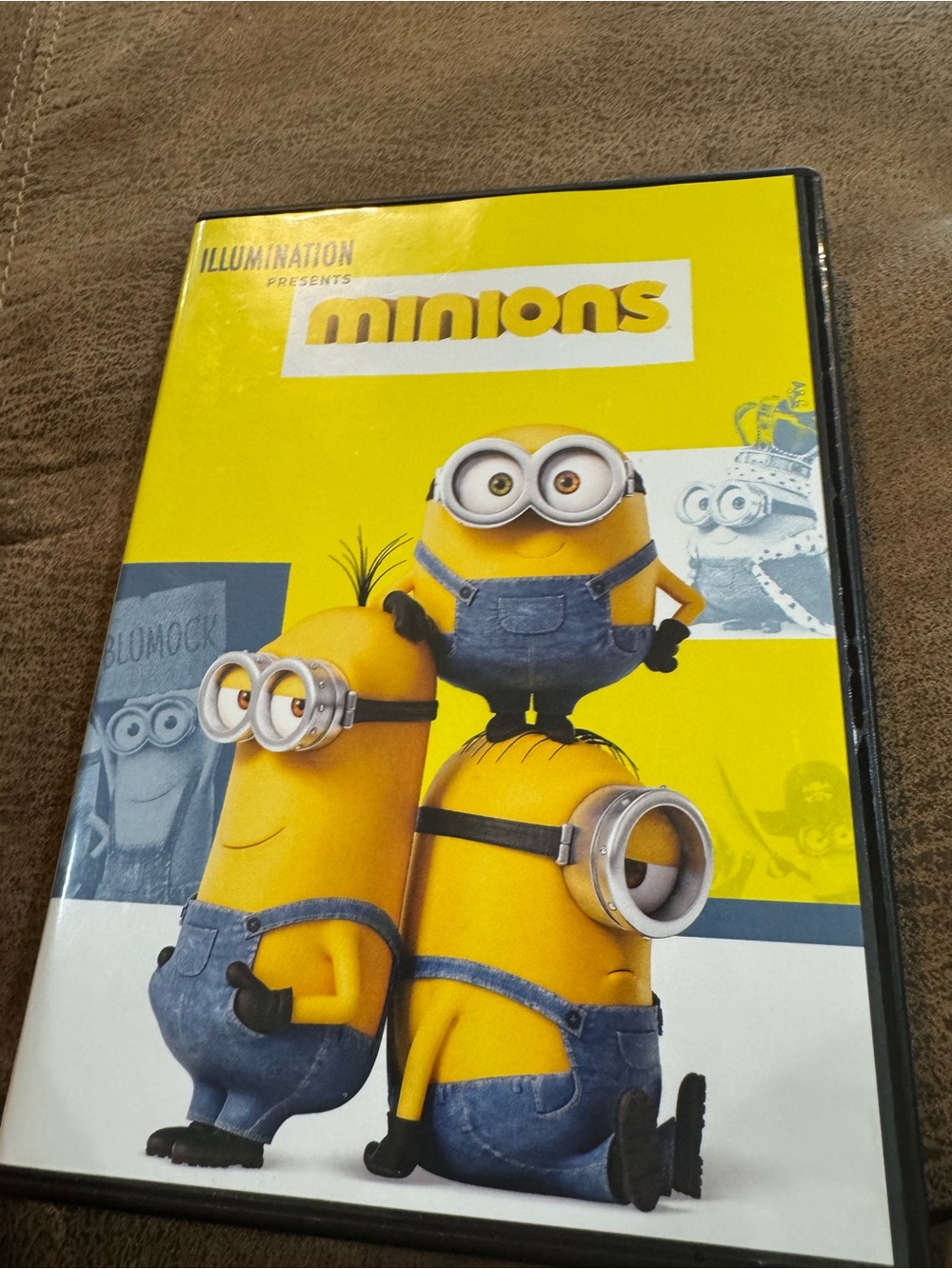 Minions (DVD) - Yellow Animated Family Movie